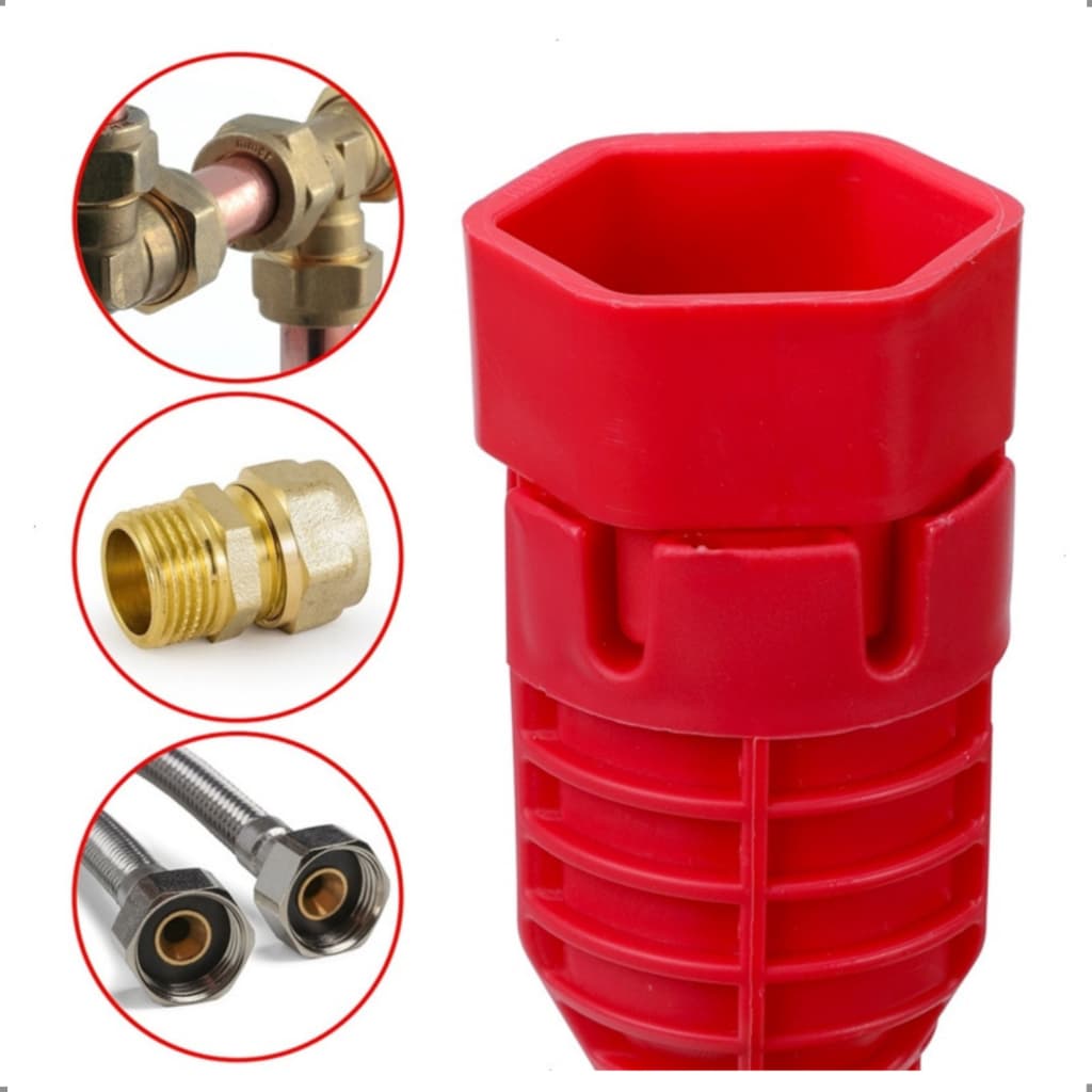 Chave Ferramenta Multifuncional 8 Em1Conserto PiaTorneira Banheiro  Hidráulico Profissional