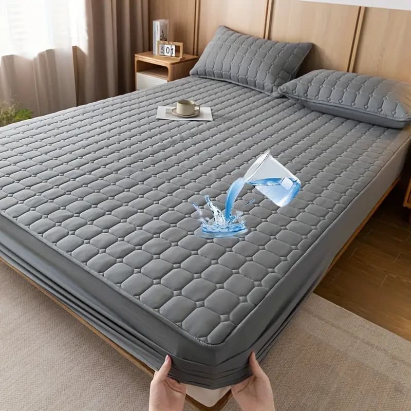 Protetor Capa de Colchão Impermeavel Protetor Matelado Ultrassonico Com Elastico