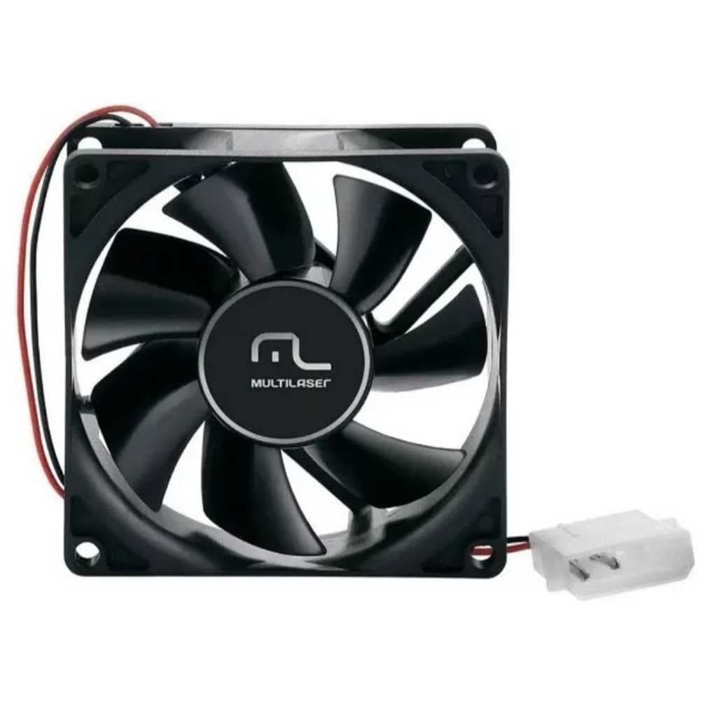 Multilaser Cooler Para Gabinete 80 X 80mm Sleeve Bearing