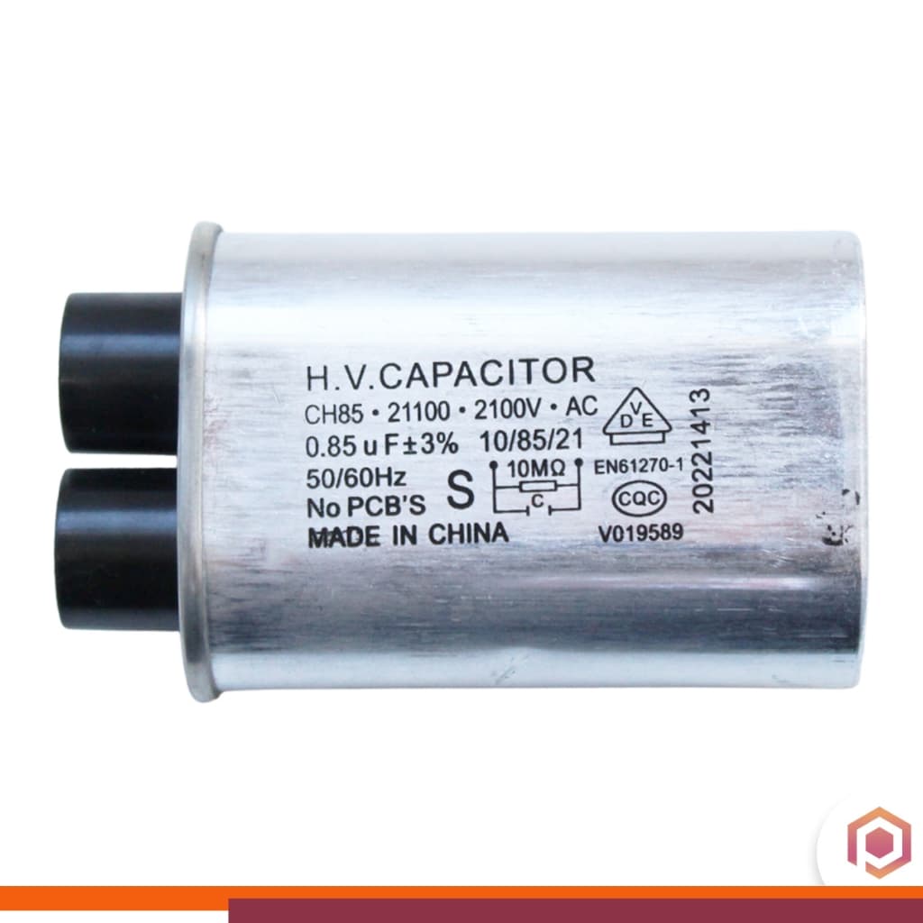 Capacitor 0.85uf Bipolar Alta tensão 2100V HV High Voltage