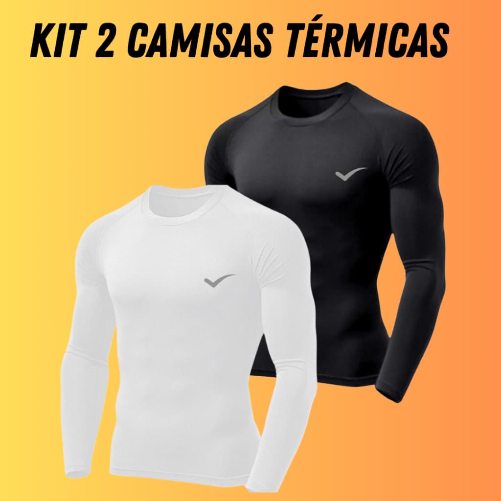 Camisa Térmica Segunda Pele Proteção Solar uv50+
