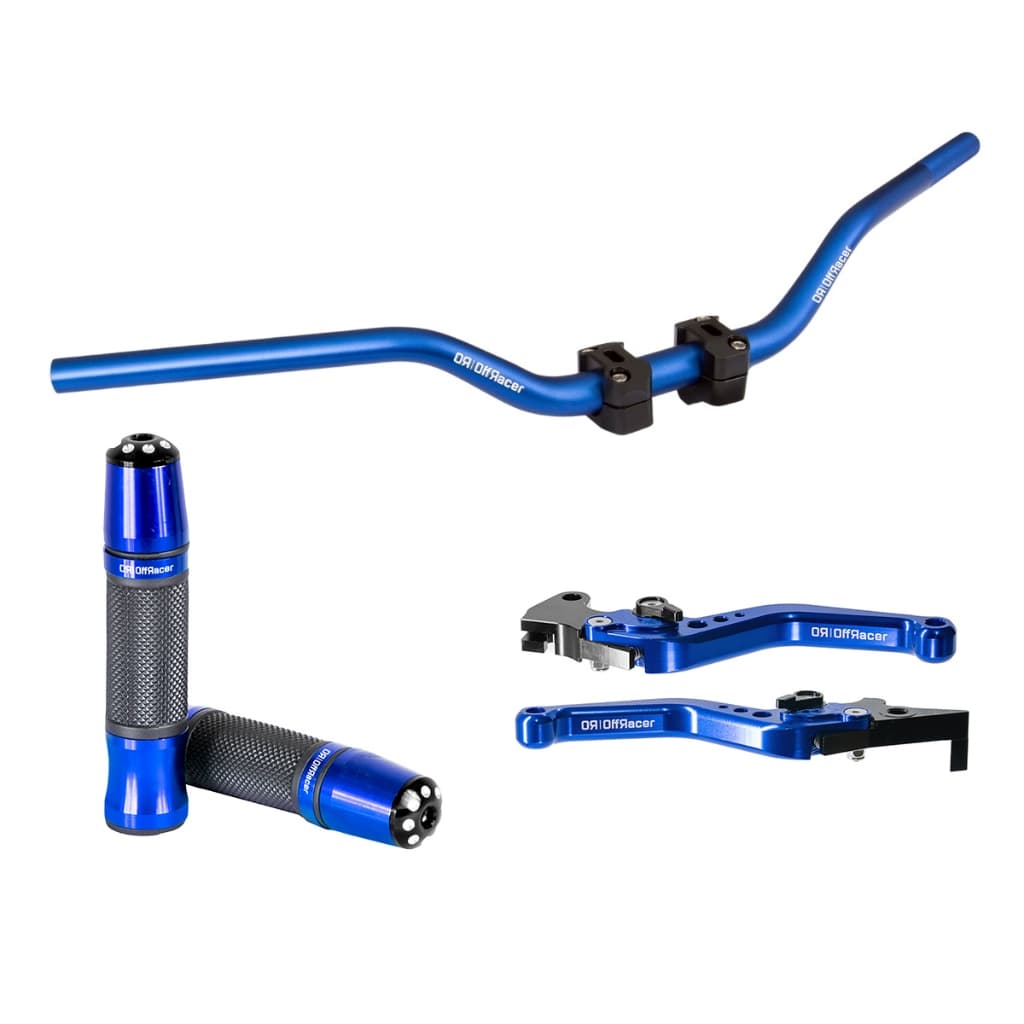 Kit Guidao Esportivo Manopla Fechada Manete Moto Tornado Xre Bros Falcon