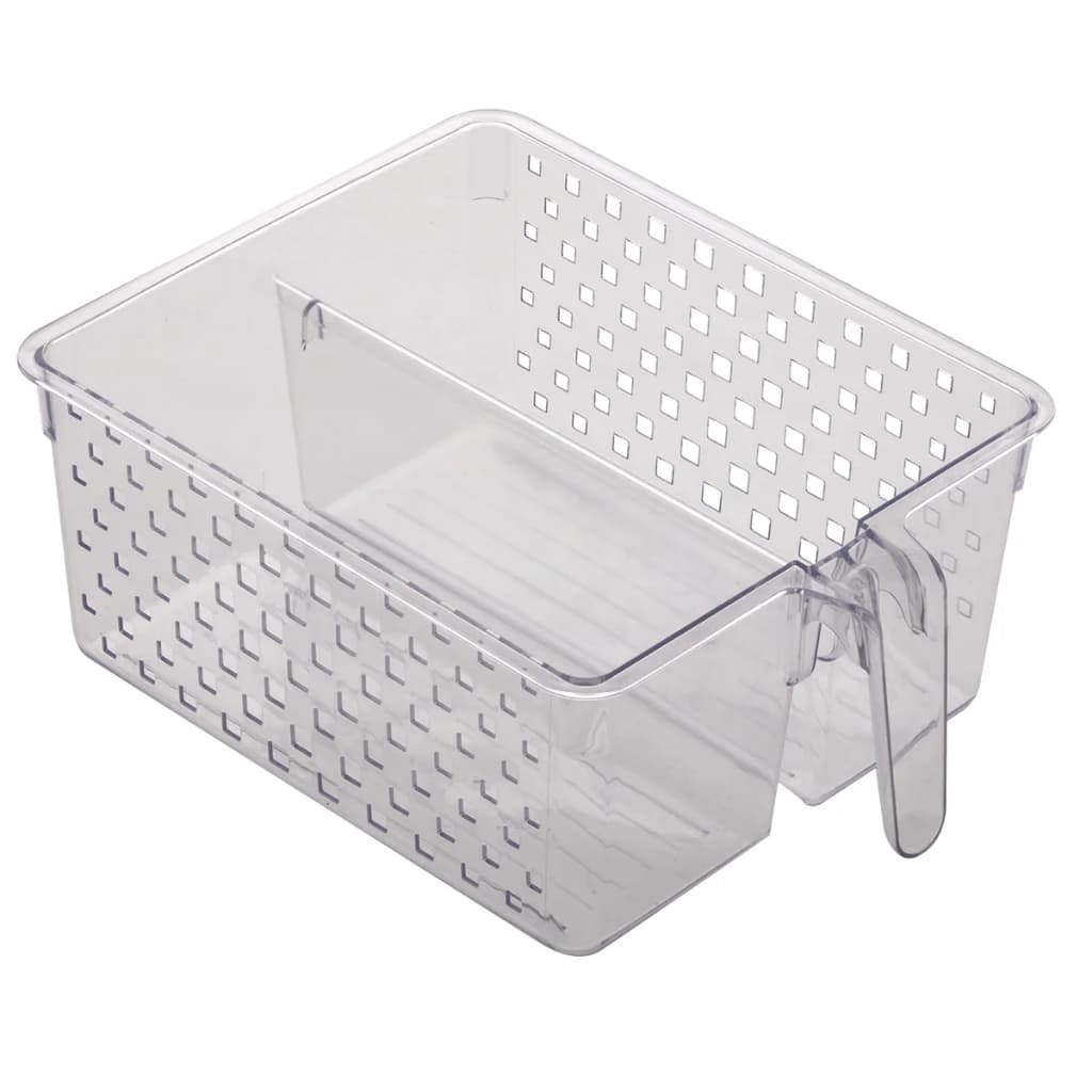 Cesto Organizador com Alça e Divisória 34x26,5x14cm - Paramount Plásticos