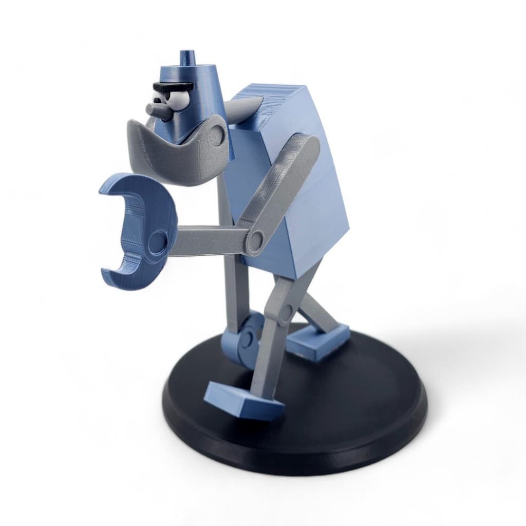 Puxa Frango Robô Pica-Pau Clássico Nostálgico Action Figure Colecionável - Edição Exclusiva