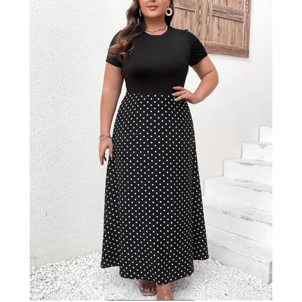 Vestido Plus Size longo