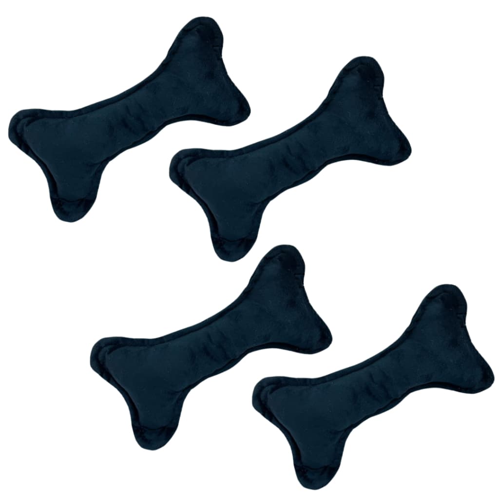 Kit com 4 Almofadas de Ossinho Para Cães Cachorro Pet