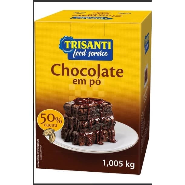 Chocolate Em Pó 50% Cacau 1,005kg Trisanti