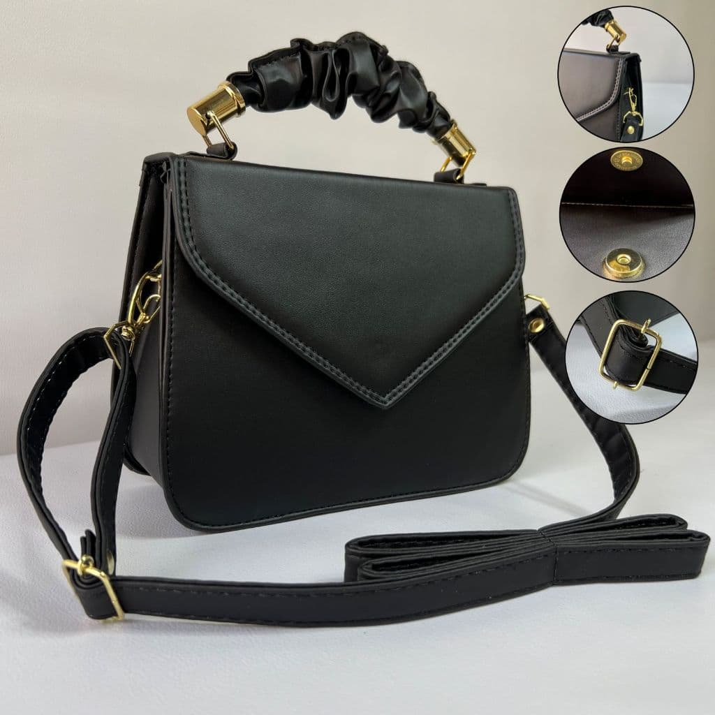 Bolsa transversal feminina de luxo pequena