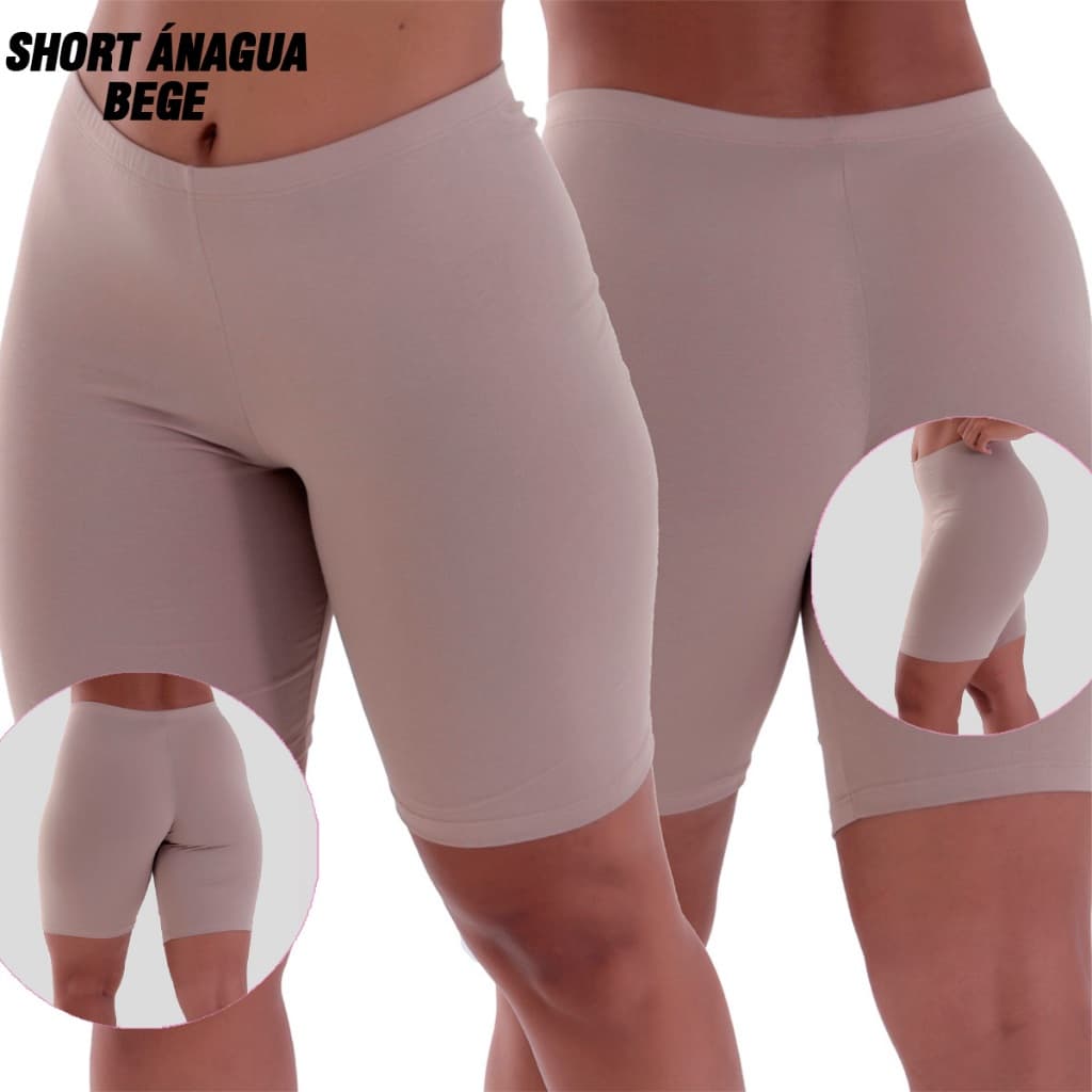Calcinha para Vestidos Short Ánagua de Algodão