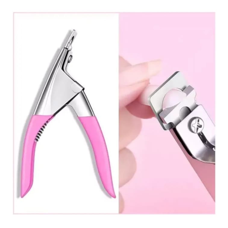 Alicate Cortador De Unha Postiça Gel Tips Acrigel