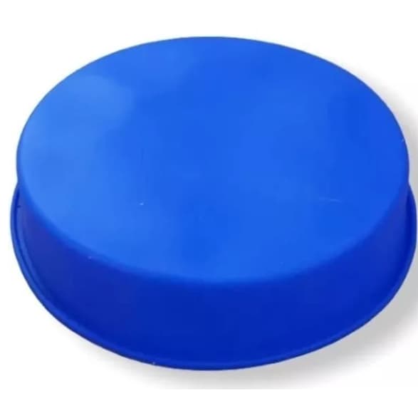 Forma de Silicone Antiaderente para Bolo – Superfície Lisa para Assar e Desenformar Facilmente