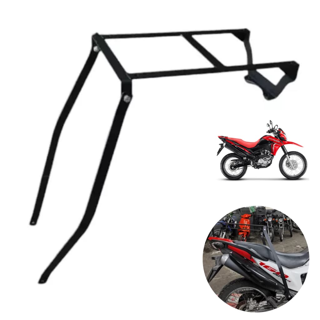Suporte Para Baú De Entrega Xre 190- Bros 160 15 A 26 Chapam