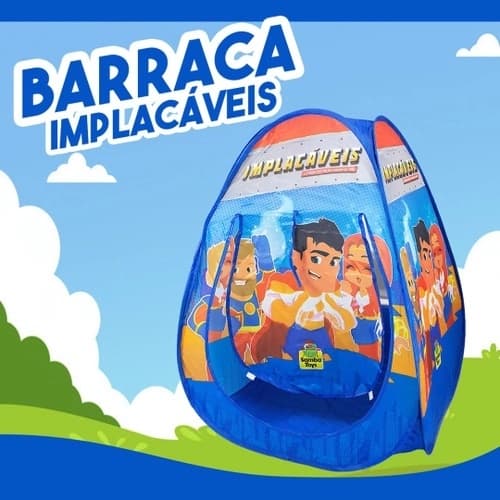 Barraca Infantil Heróis Implacáveis menino grande