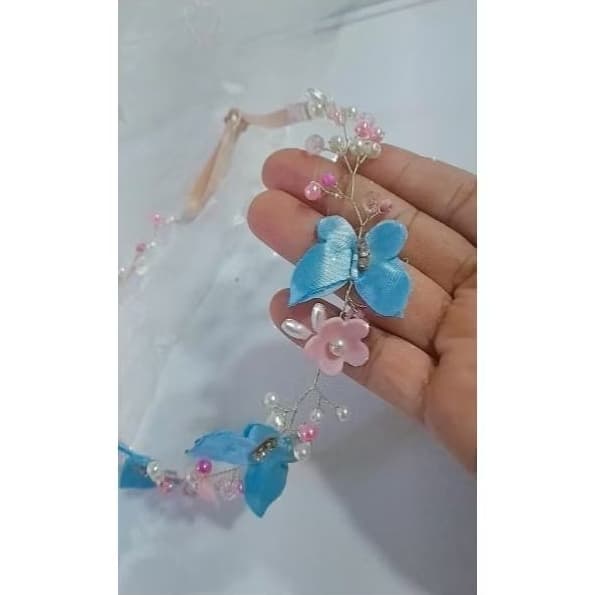headband faixa de cabelo para festa jardim encantado