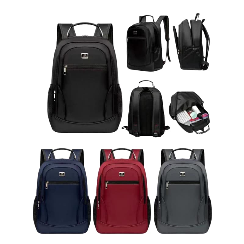 Mochila de Viagem Mochila Escolar Feminina Mochila Masculina Alça de Aço Reforçada X-601