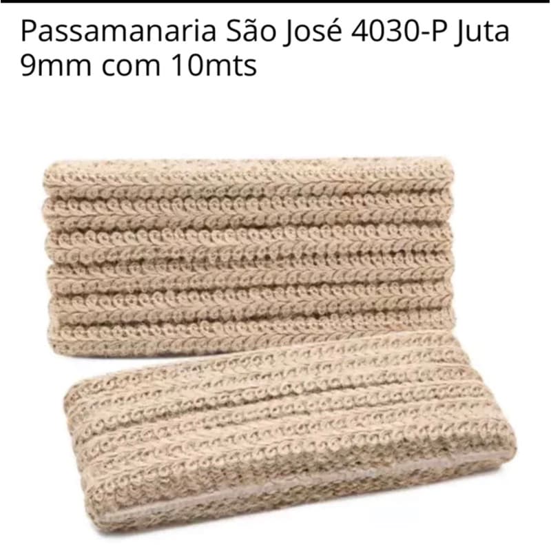passamanaria 4030  são  José kit com 2 ou 4 peças com 10 mtrs cada