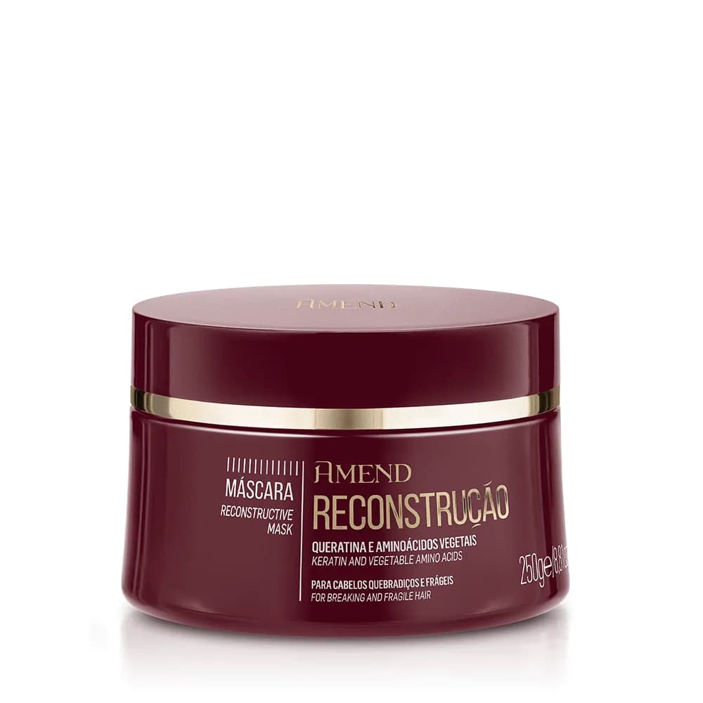 AMEND ESSENCIAIS MÁSCARA RECONSTRUÇÃO 250G