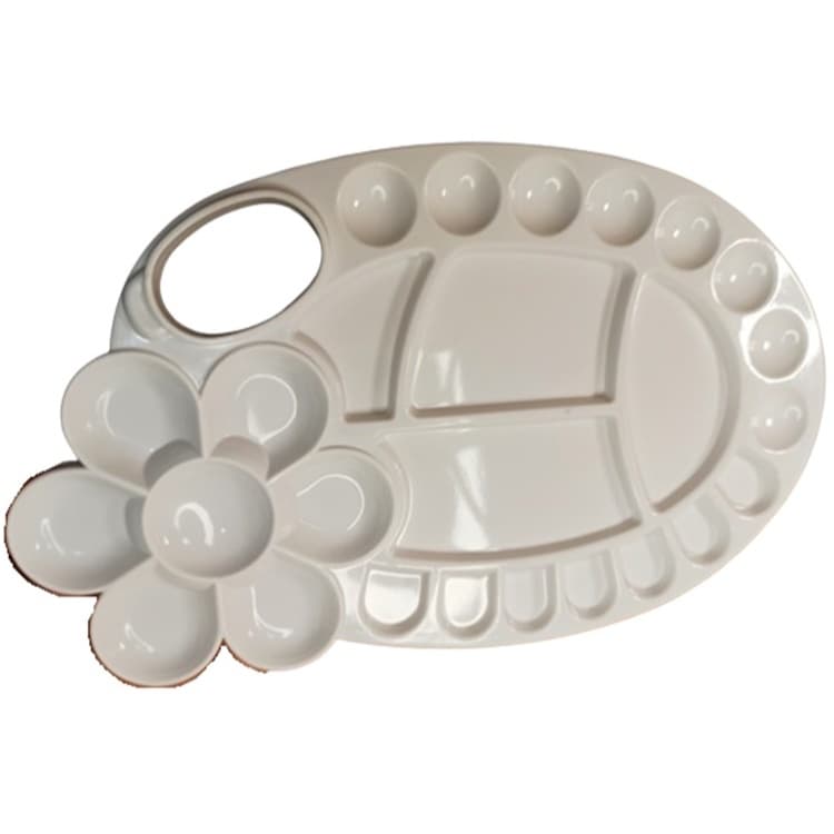 Gode Paleta Sinoart Oval Flor P/ Pintura Profissional