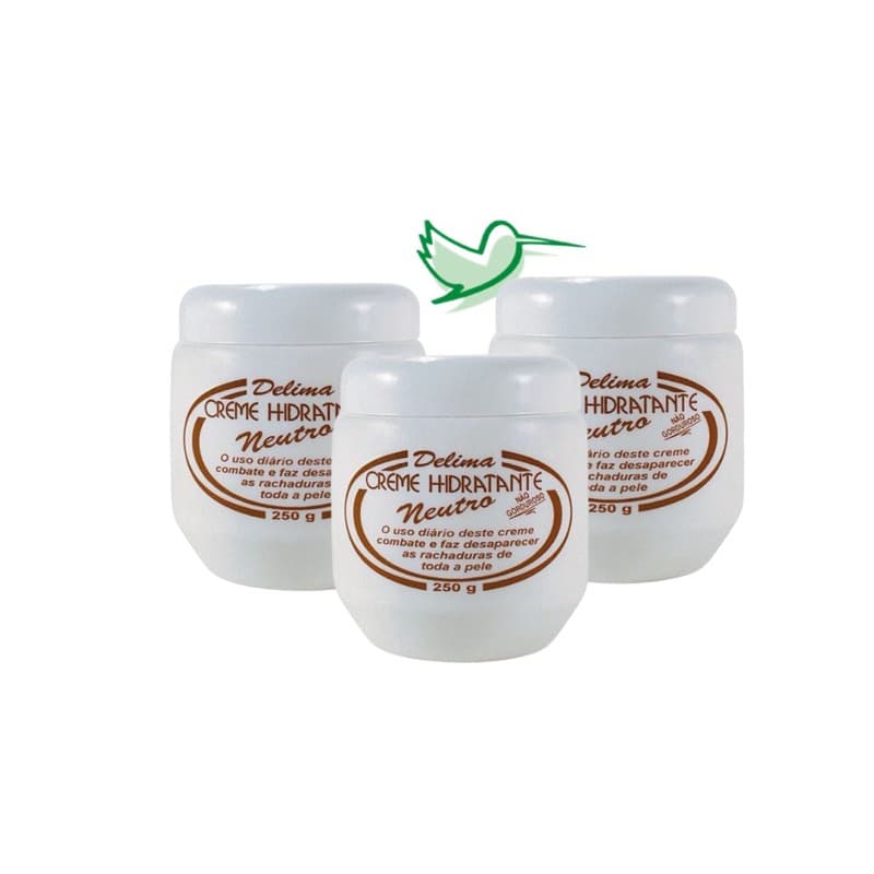 DELIMA CREME HIDRATANTE NEUTRO 250g