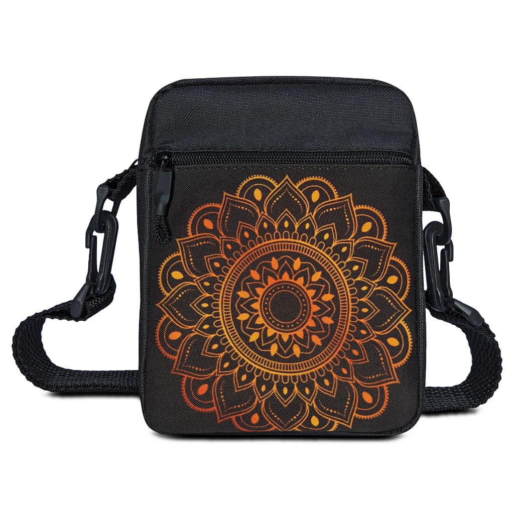 Shoulder Bag Mandala Bolsa Transversal Pequena Pochete Mini Necessaire