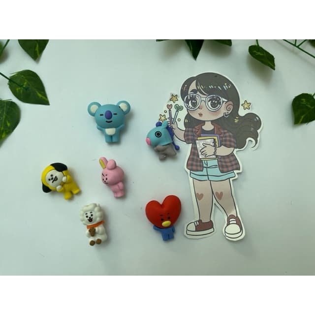 Borracha miniatura BT21