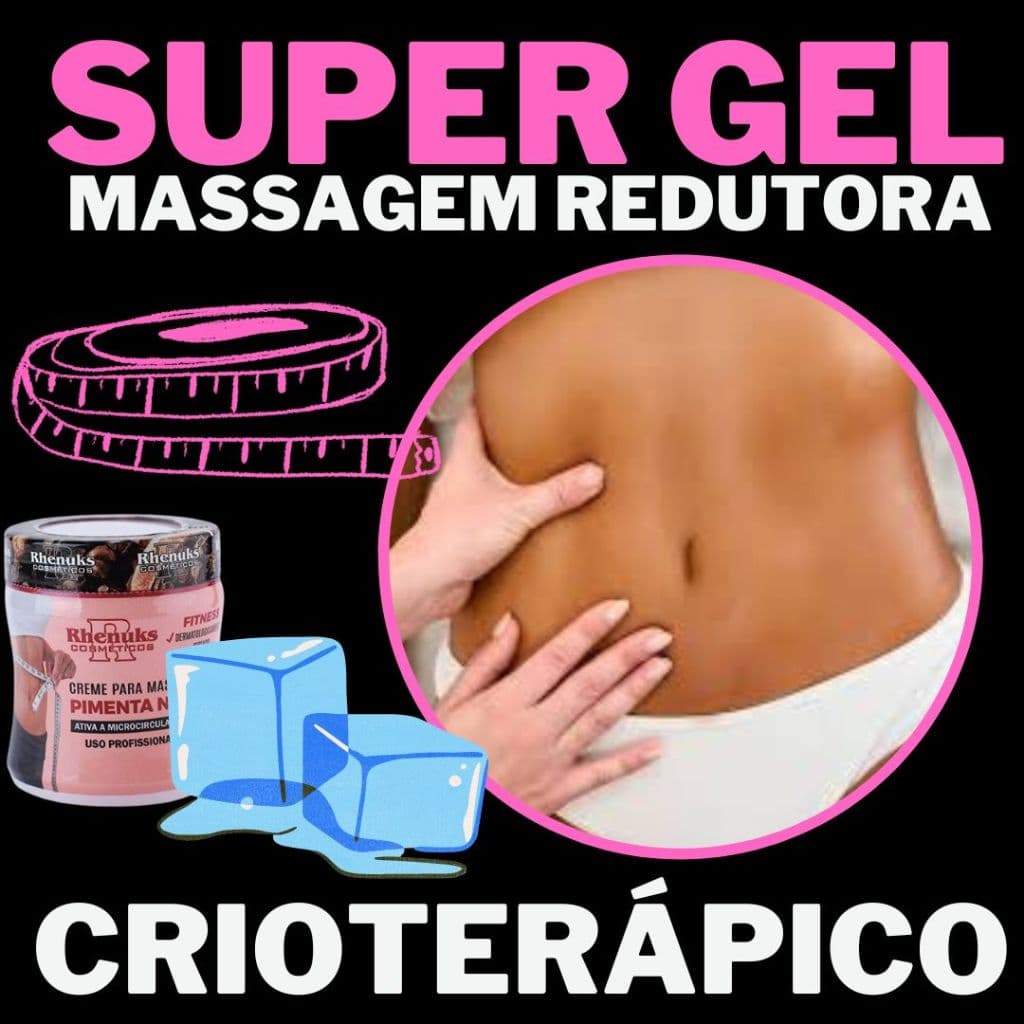 Gel Usado para Redutor Queima Pochete 100Pochete Rápido
