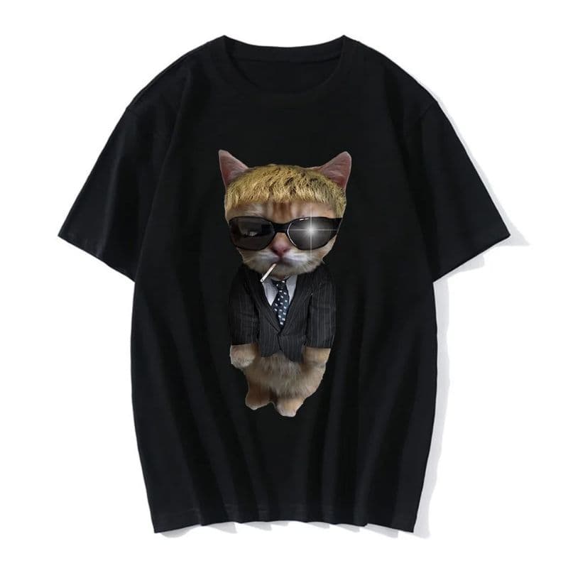 Camiseta strettwear Premium Gatinho Gato Meme Estampas 100%Algodao