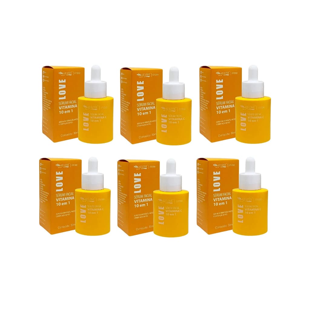 SERUM VITAMINA C KIT COM 6 UNIDADES