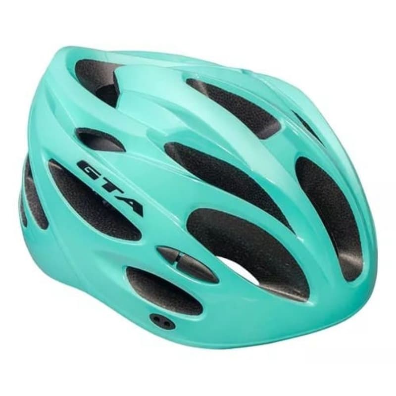 Capacete Ciclismo Bike Mtb Gta Start Inmold Led P/ Bicicleta Cor Acqua