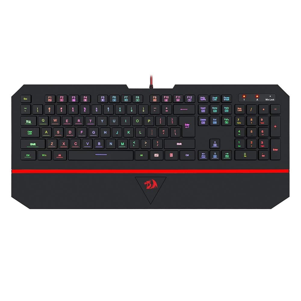 Teclado Gamer Redragon Karura 2 K502 Rgb Slim Abnt2 Com Ç