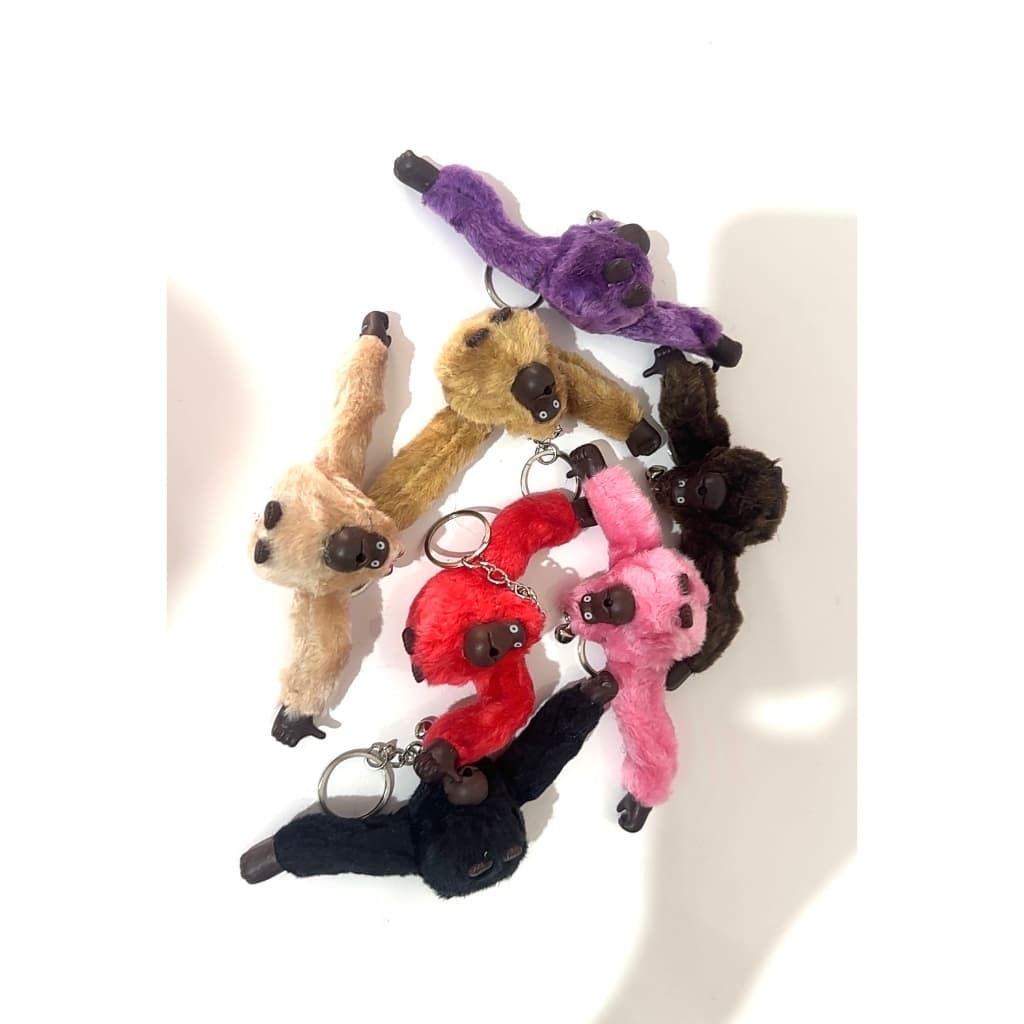 Chaveiro macaquinho  varias cores para bolsas mochilas e chaves