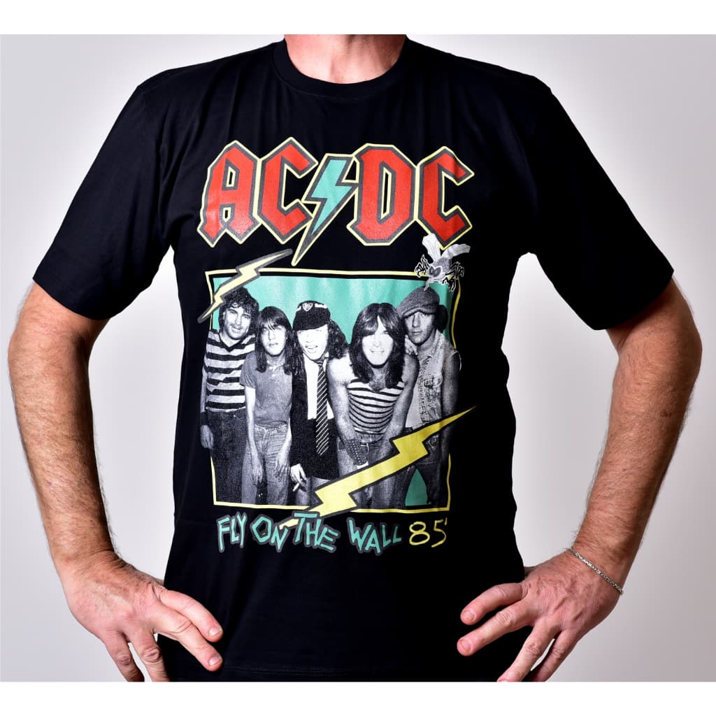 Camiseta Ac Dc Fly On The Wall 85