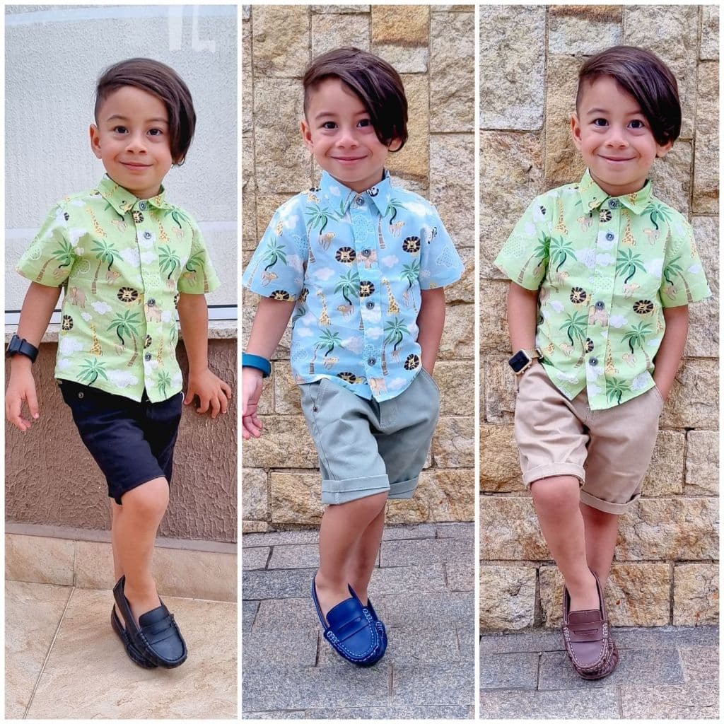 Camisa Menino Infantil Safari 1 ao 4