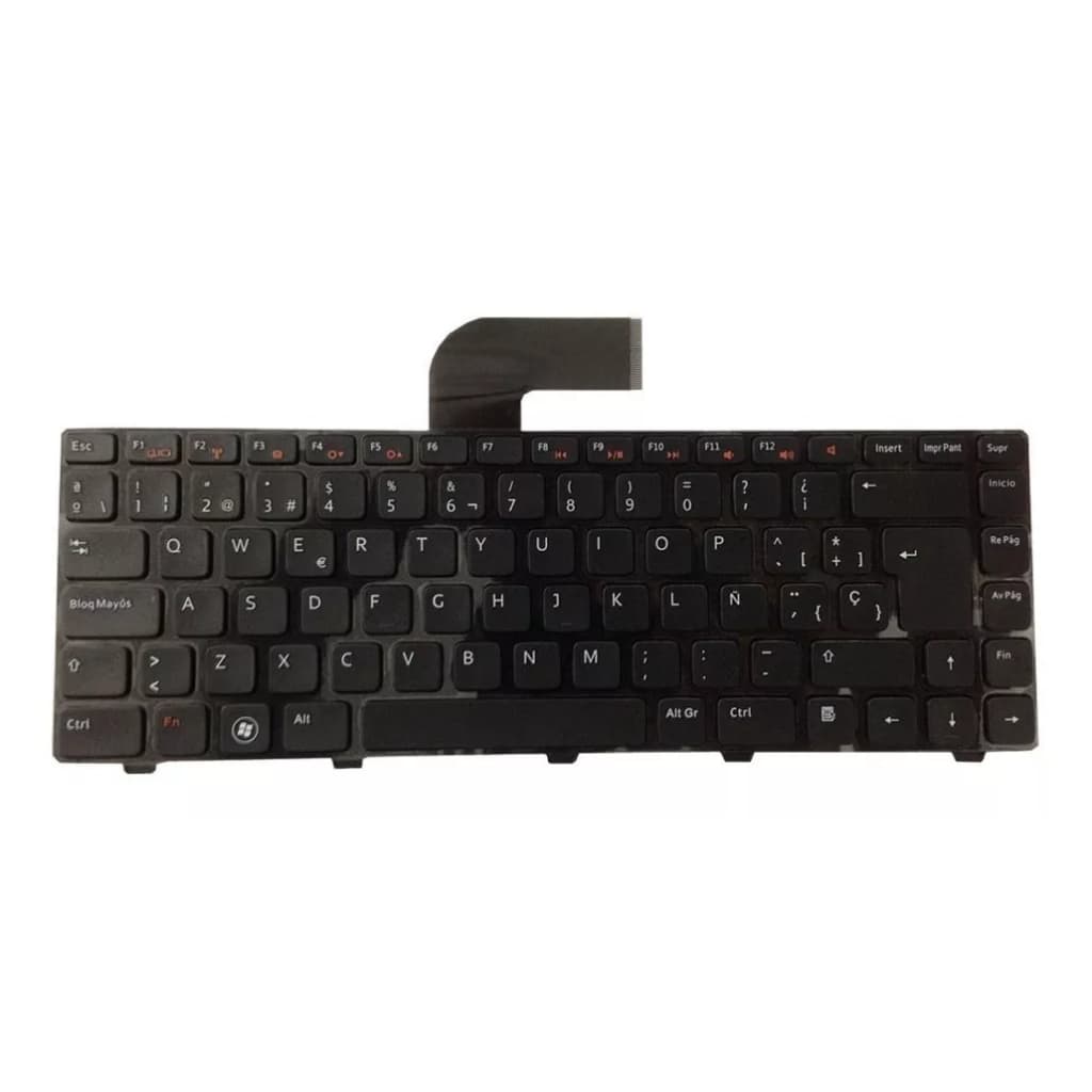 Teclado Compativel Para Dell Inspiron 14r N4110 N4050 Abnt2