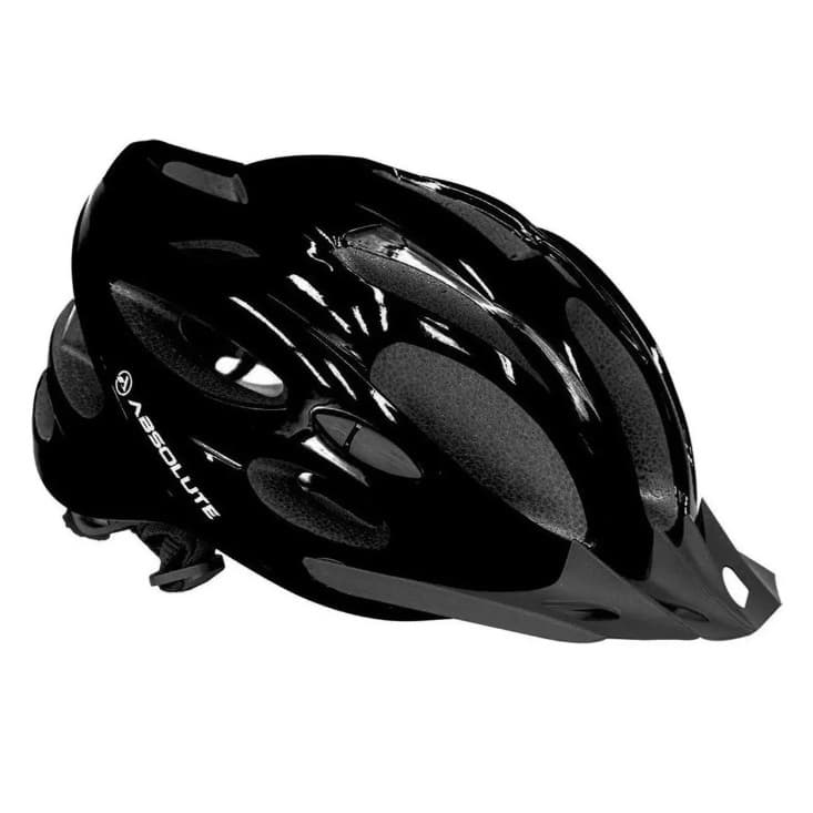 Capacete Ciclismo Absolute Nero Bike Mtb Speed C/ Pisca Led e Regulagem