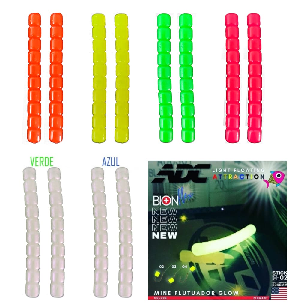 Flutuador Atrativo Mine Soft ADC - Glow Brilha no Escuro