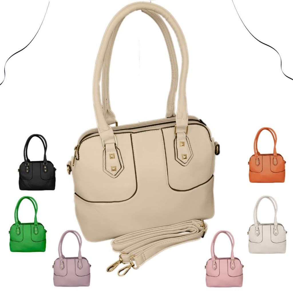 Bolsa Feminina  Alça de Ombro Dupla Alça Transversal Regulável Ajustável C013