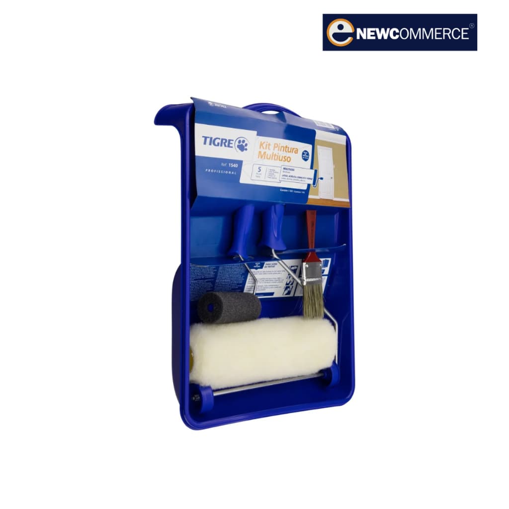 Kit de Pintura Profissional Tigre 3 e 5  - Para Pintar Parede  Profissional Econômico