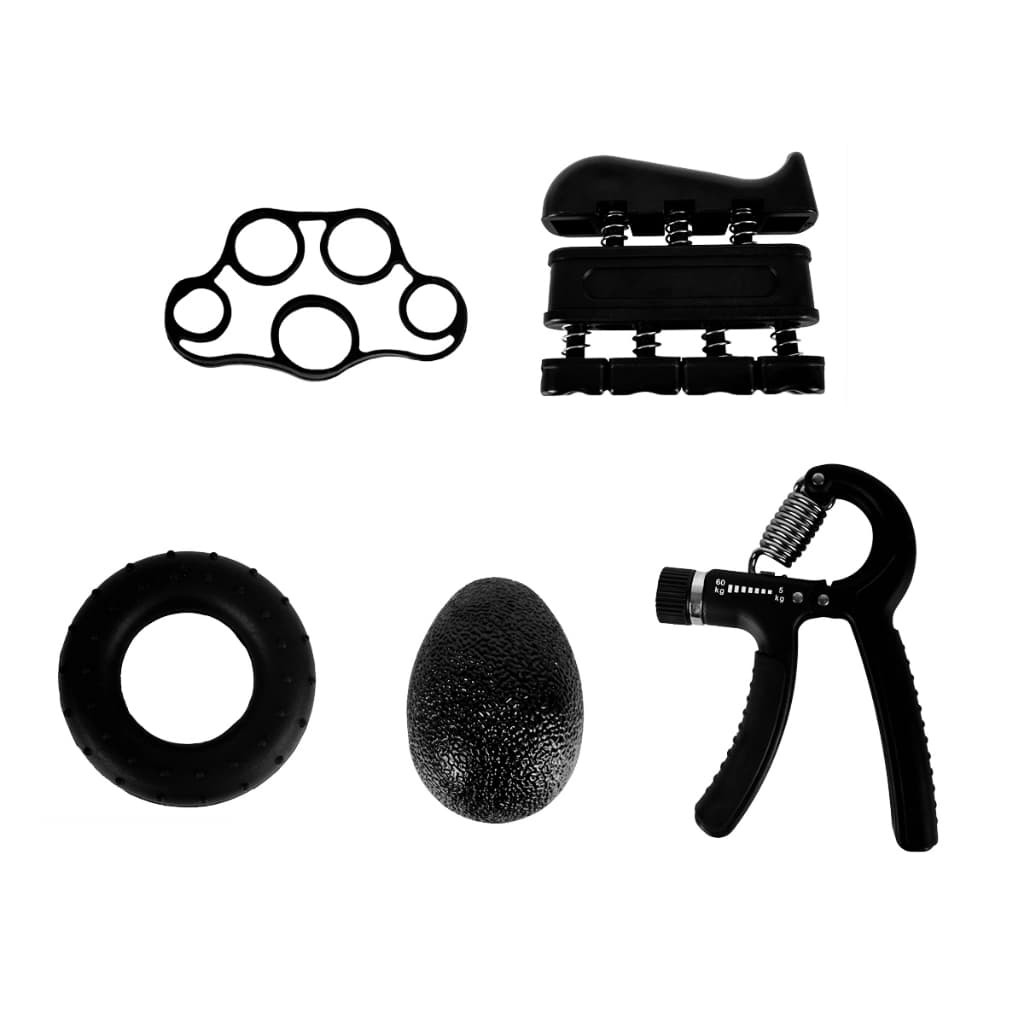 Hand Grip Liftness Kit Fortalecimento Mão 5 Pçs Plástico