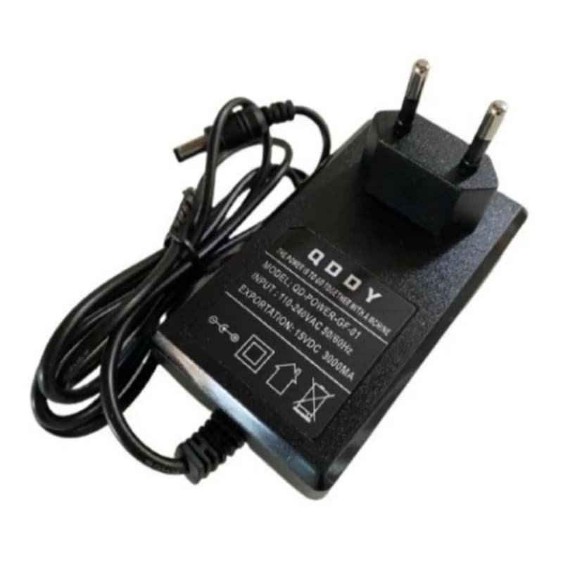Fonte Carregador 15v 3a para Caixa de Som 100% compatível Ecopower Multilaser Trc358 Trc359 Aca850 e outros modelos 15v