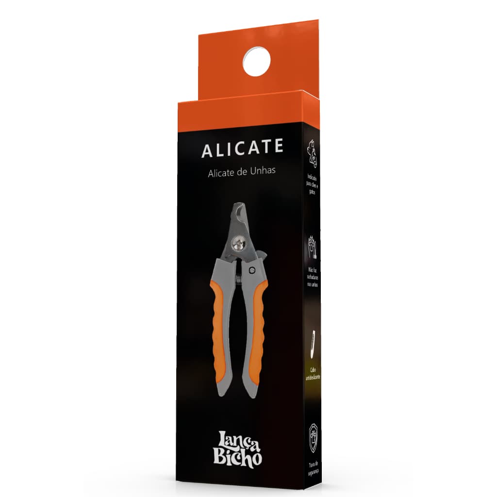 Alicate de Unhas Grande para Cães e Gatos - Lança Bicho