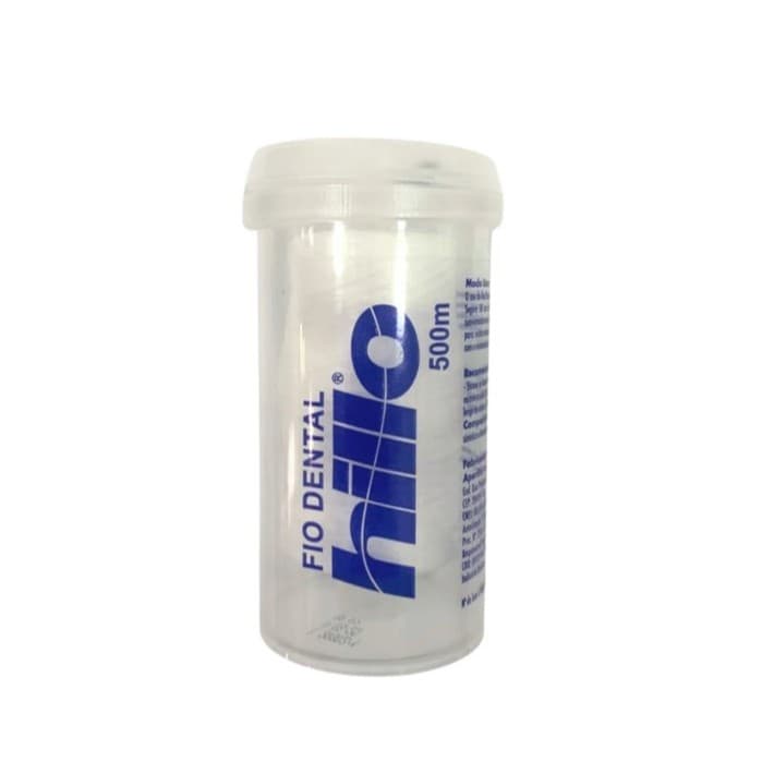 Fio Dental 500m Hillo Menta Rolo Econômico Higiene Bucal