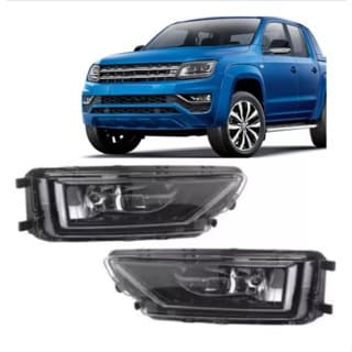 Kit Farol De Milha VW Amarok Farol Auxiliar V6 2017 2018 2019 2020 2021 2022 2023