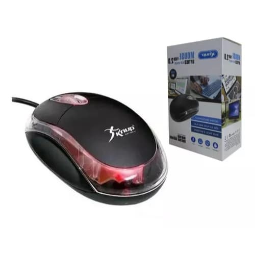 MOUSE ÓPTICO USB COM FIO