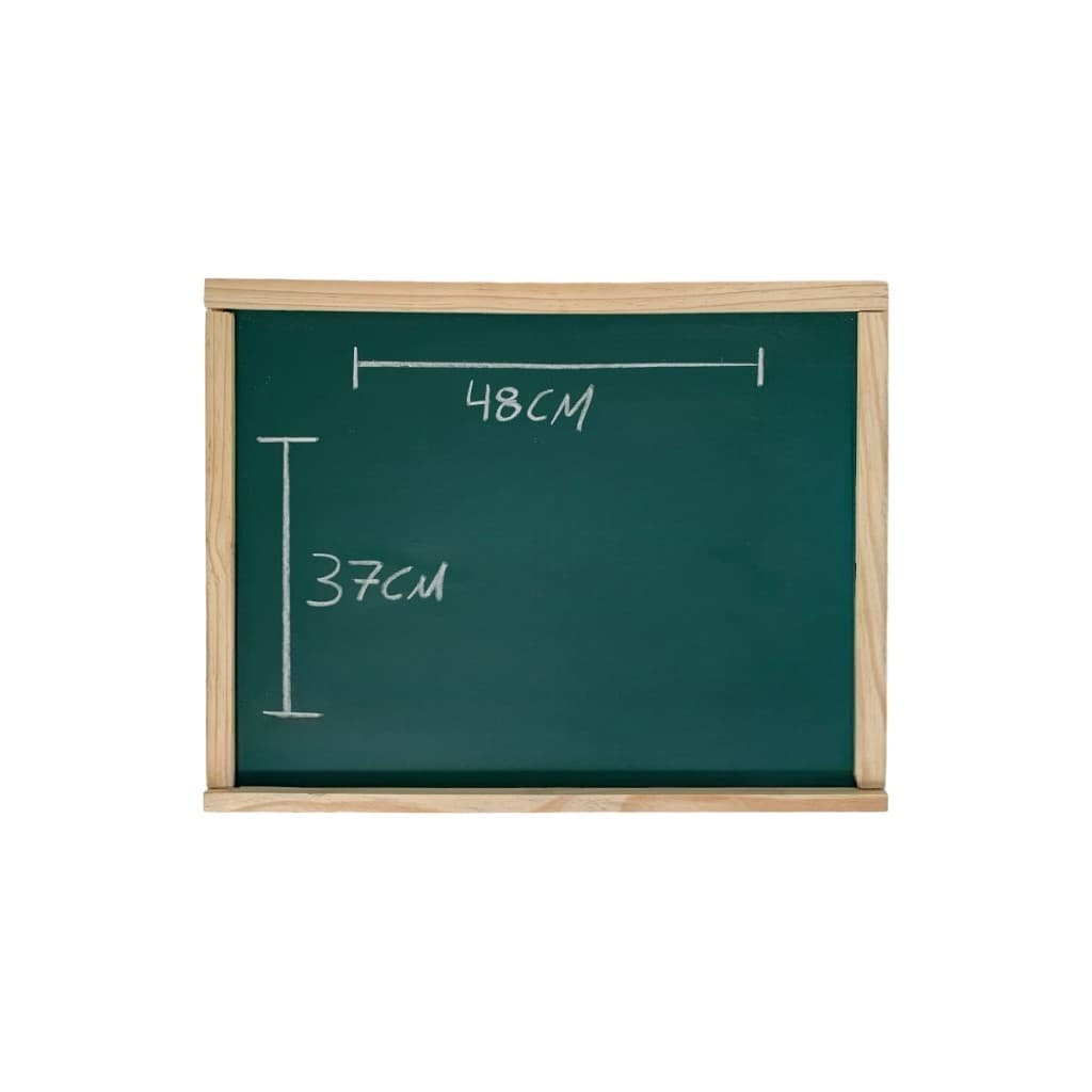 Lousa Infantil com Alfabeto Quadro Negro - 37x48cm - Acompanha Giz e Apagador Promoção