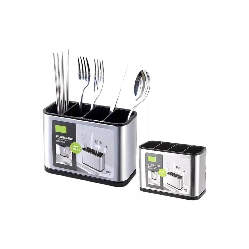Porta Talher Escorredor Inox de Pia