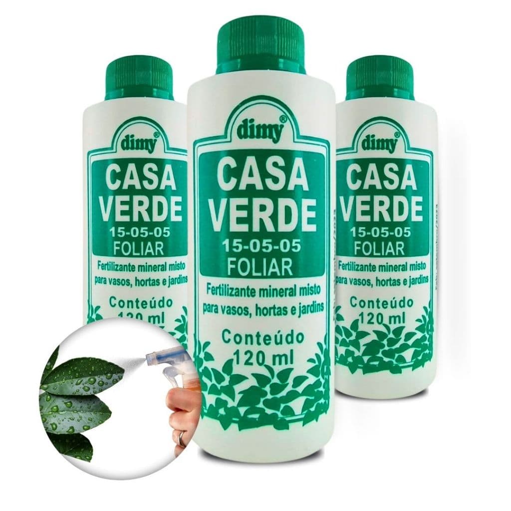 3 Fertilizante p Folhas - Mineral Misto Liquido Saúde Folhas