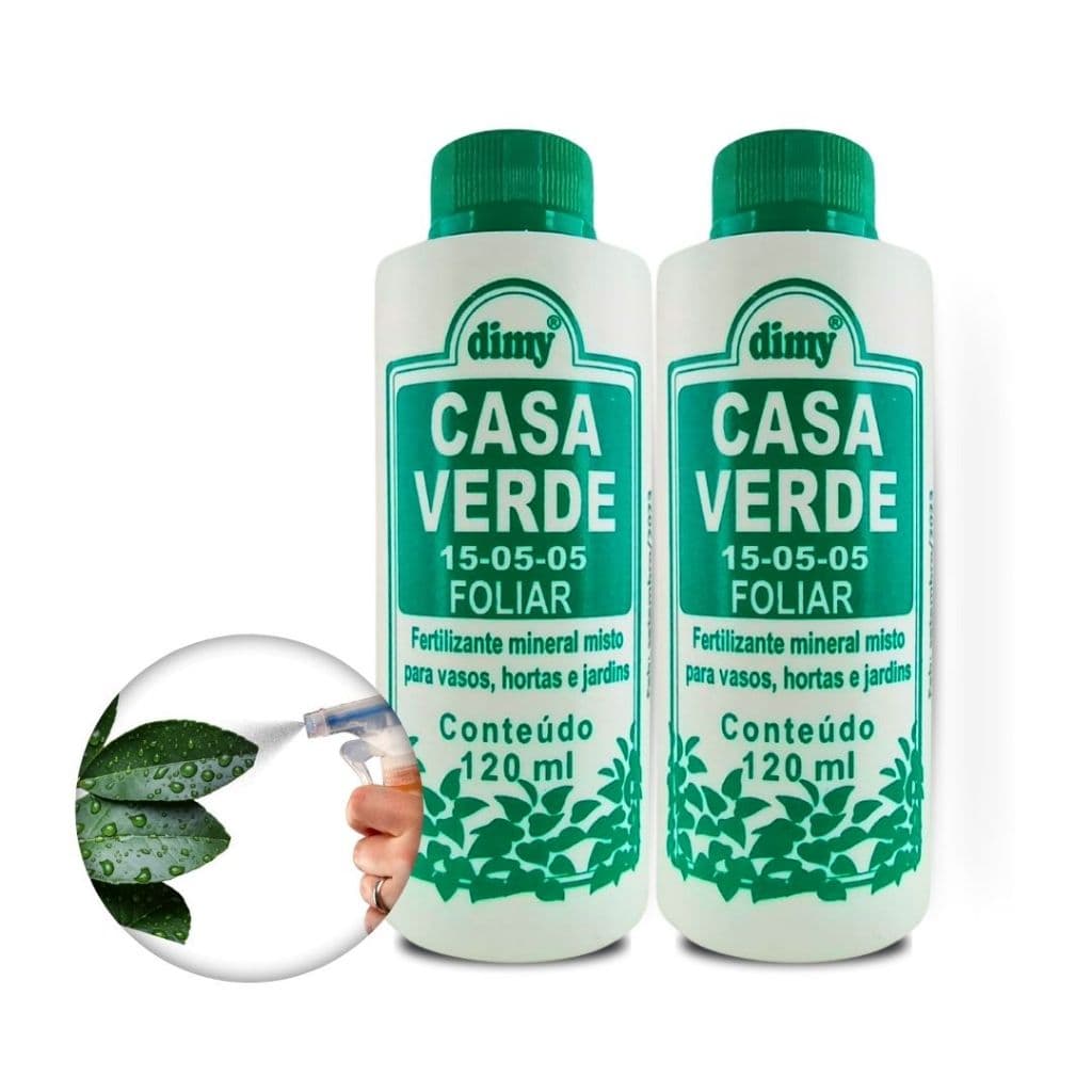 2 Fertilizante p Folhas - Mineral Misto Liquido Saúde Folhas