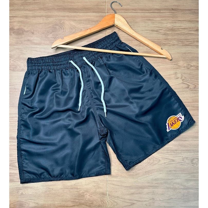 Bermuda Short Mauricinho Antiodor Esportiva LAKERS 01- Academia, Skate, Basquete, Corrida