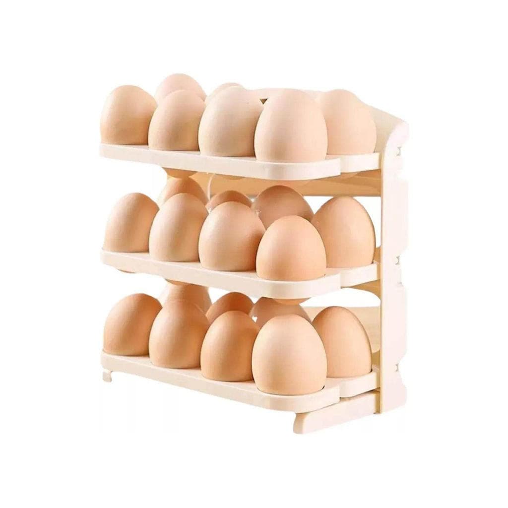 Organizador de Ovos Suporte Dobrável 24 ovos